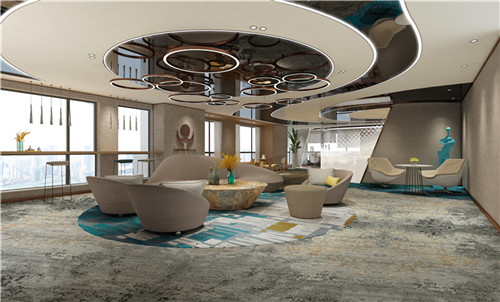 高端大气公司前厅设计效果图