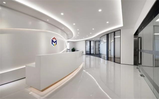 上海办公室前台设计,
