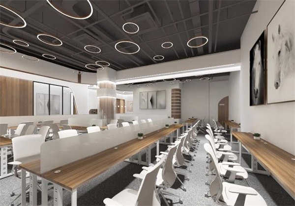 盘点上海小型金融公司办公室装修案例