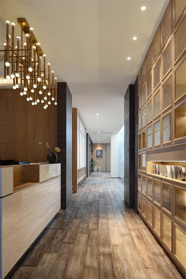 简约派新中式办公室装修设计