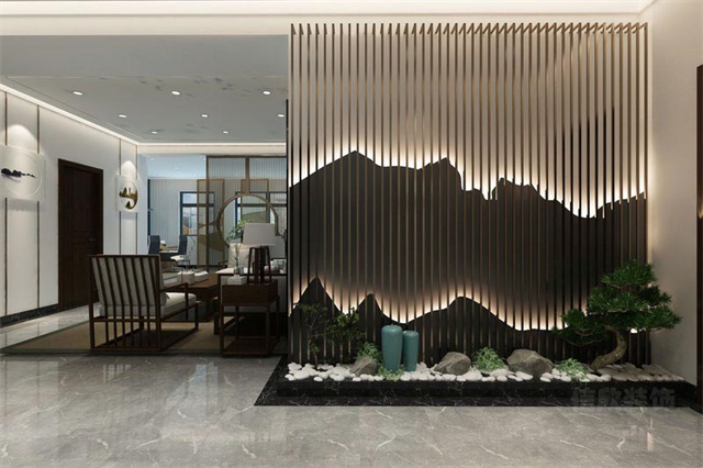 简约派新中式办公室装修设计